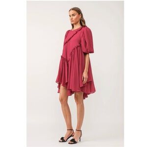 NWT Sofie The Label Isabelle Asymmetrical Dress